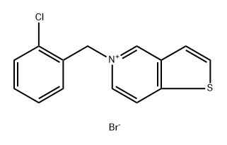 Ticlopidine EP Impurity E Bromide Struktur