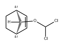 Bicyclo[2.2.1]hept-2-ene, 7-(dichloromethoxy)-, (7-syn)- (9CI) Struktur