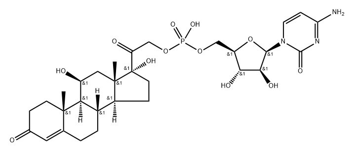 cortisol-4-ara-C Struktur