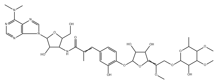 Antibiotic A 201C (9CI) Struktur