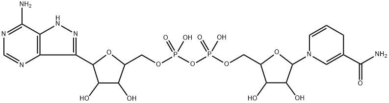 dihydronicotinamide formycin dinucleotide Struktur