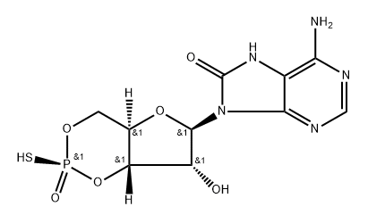 Sp-8-OH-cAMPS Struktur