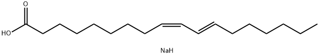 9(Z),11(E)-Conjugated Linoleic Acid (sodium salt) Struktur