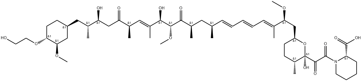 Everolimus Hydrolized Impurity Struktur