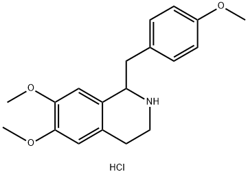 Isoquinoline, 1,2,3,4-tetrahydro-6,7-dimethoxy-1-[(4-methoxyphenyl)methyl]-, hydrochloride (1:1)|烏藥堿雜質(zhì)3鹽酸鹽