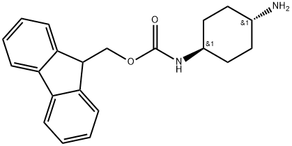 Trans-(4-amino-cyclohexyl)-carbamic?acid?9h-fluoren-9-ylmethyl?ester Struktur