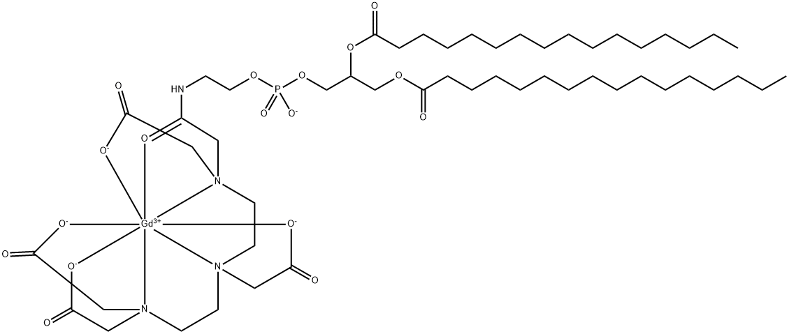 16:0 PE-DTPA (Gd) Struktur