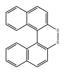 Dinaphtho2,1-c:1,2-e1,2dithiin, (10bS)- Struktur