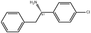 (S)-?1-(4-Chlorophenyl)-2-phenylethan-1-amine Struktur