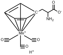 cymantrenylalanine Struktur