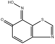 6,7-Benzothiazoledione,7-oxime,(E)-(9CI) Struktur