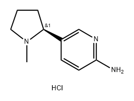 (S)-6-Aminonicotine Hydrochloride Struktur