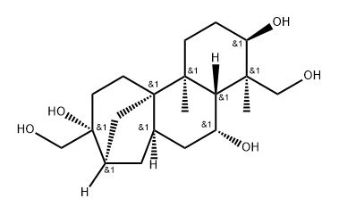 6-.beta.-Hydroxyaphidicolin Struktur