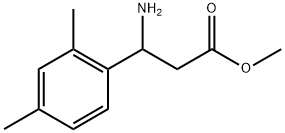 Benzenepropanoic acid, ba-amino-2,4-dimethyl-, methyl ester (9CI) Struktur