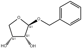 Benzyl β-D-erythrofuranoside Struktur