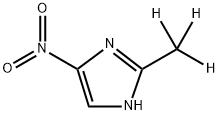 2-Methyl-5-nitroimidazole Struktur