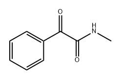 Benzeneacetamide, N-methyl-α-oxo- Struktur