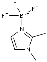 (1,2-dimethyl-1H-imidazole-N3)trifluoroboron Struktur