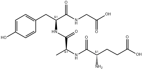 poly(glutamyl-alanyl-tyrosyl-glycine) Struktur