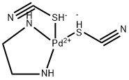 PALLADIUM12ETHANEDIAMINENNBISTHIOCYANATOSSP42 Struktur