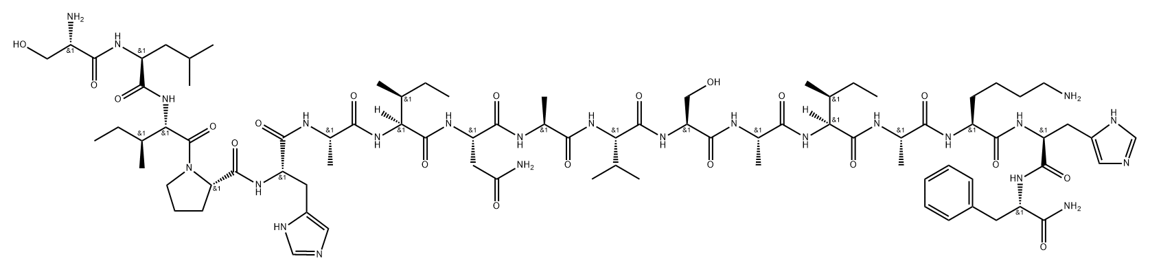 Phylloseptin-H4 Struktur