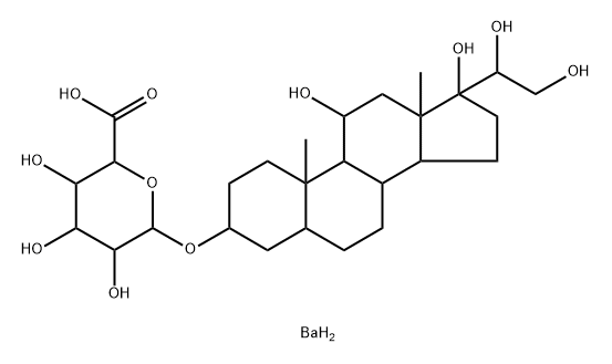 20beta-Cortol-3-glucuronide Struktur