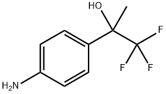 Benzenemethanol, 4-amino-α-methyl-α-(trifluoromethyl)- Struktur