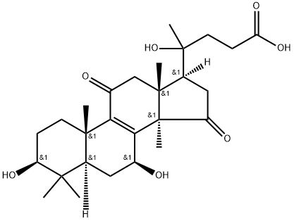 20-Hydroxylucidenic acid N Struktur