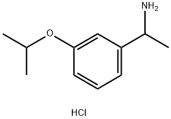 Benzenemethanamine, α-methyl-3-(1-methylethoxy)-, hydrochloride (1:1) Struktur