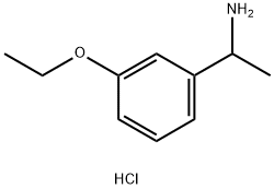 Benzenemethanamine, 3-ethoxy-α-methyl-, hydrochloride (1:1) Struktur