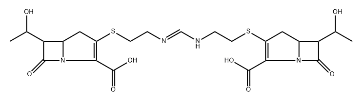 Imipenem Impurity 4 Struktur