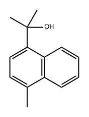 1-Naphthalenemethanol, α,α,4-trimethyl- Struktur