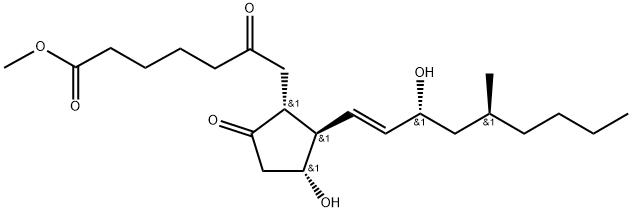 ornoprostil Struktur