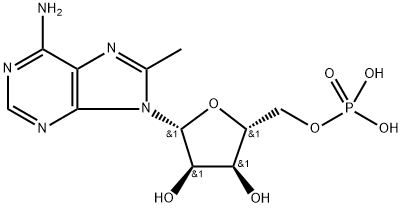 poly(8-methyladenylic acid) Struktur