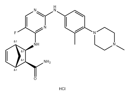 AS 703569 (2HCl) Struktur