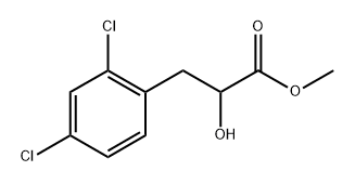 3-(2,4-二氯苯基)-2-羥基丙酸甲酯, 875018-66-9, 結(jié)構(gòu)式