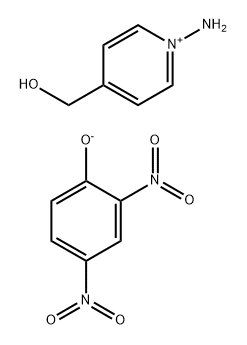 Pyridinium, 1-amino-4-(hydroxymethyl)-, salt with 2,4-dinitrophenol (1:1)