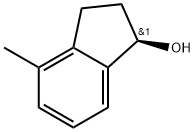 (R)-4-Methyl-2,3-dihydro-1H-inden-1-ol Struktur