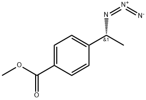 Benzoic acid, 4-[(1R)-1-azidoethyl]-, methyl ester