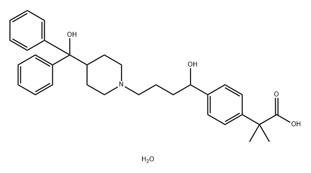 Fexofenadine (Base) Struktur