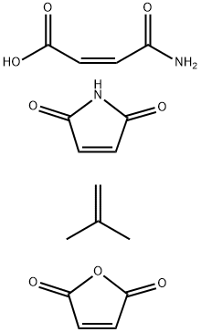 POLY((ISOBUTYLENE-ALT-MALEIMIDE)-CO- Struktur