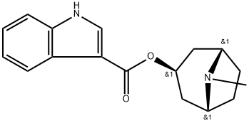 1H-Indole-3-carboxylic acid, 8-methyl-8-azabicyclo[3.2.1]oct-3-yl ester, exo- (9CI) Struktur