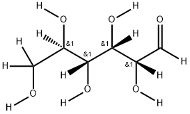 D-Glucose-d12 (7CI,9CI) Struktur