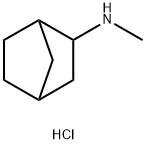 N-Methyl-2-norbornanamine hydrochloride Struktur