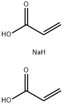 POLY(ACRYLIC ACID)  PARTIAL NA SALT Structure