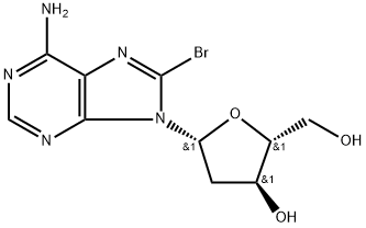 poly(8-bromodeoxyadenylic acid) Struktur