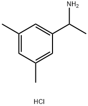 1-(3,5-dimethylphenyl)ethanamine hydrochloride Struktur