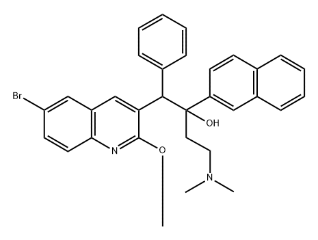 Bedaquiline Impurity 5 Struktur