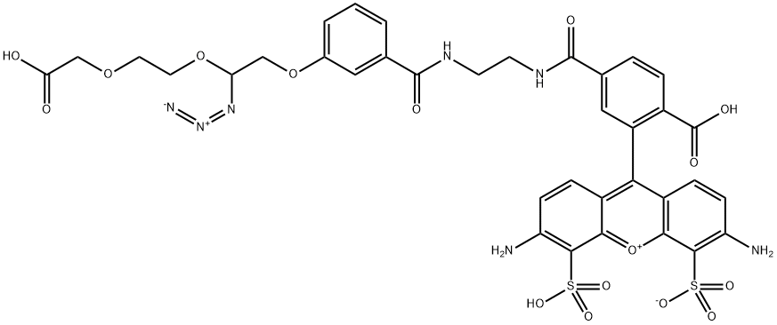 azido-Alexa488 Struktur