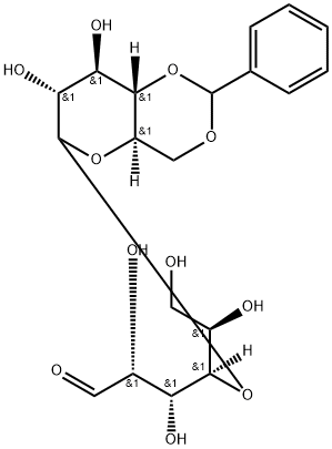 4-O-[4,6-O-(PhenylMethylene)-α-D-glucopyranosyl]-D-glucose Structure